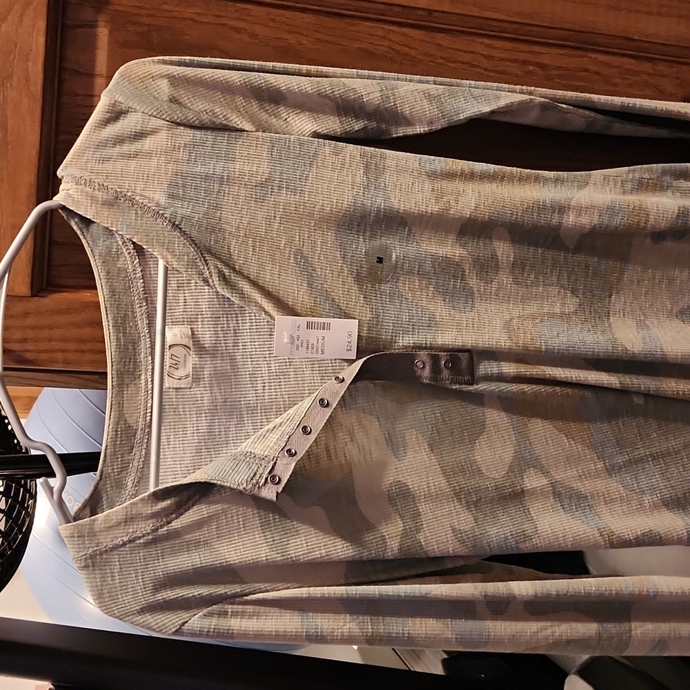 Maurices Long Sleeve shirt  Army color